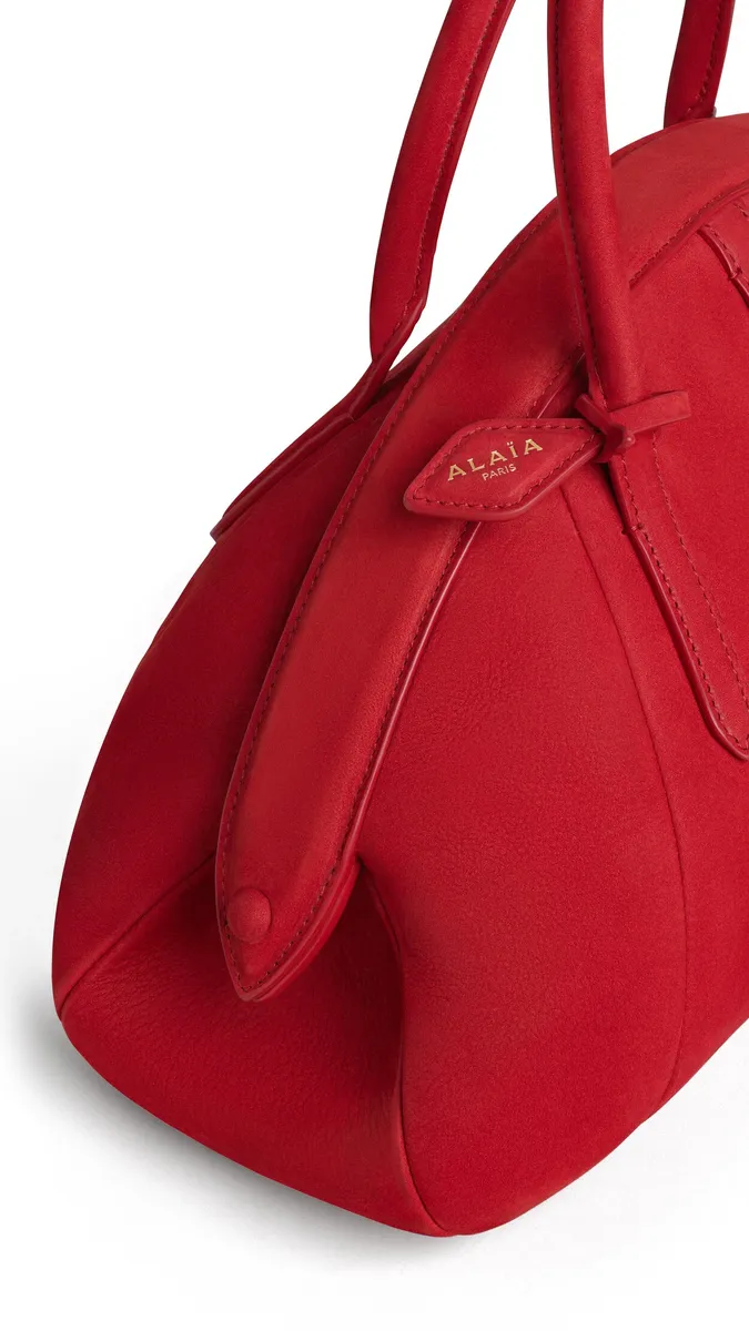 Alaïa Purse Top Handle Bag In Nubuck | Thumbnail 3 Alaïa Purse Top Handle Bag In Nubuck | Thumbnail 3
