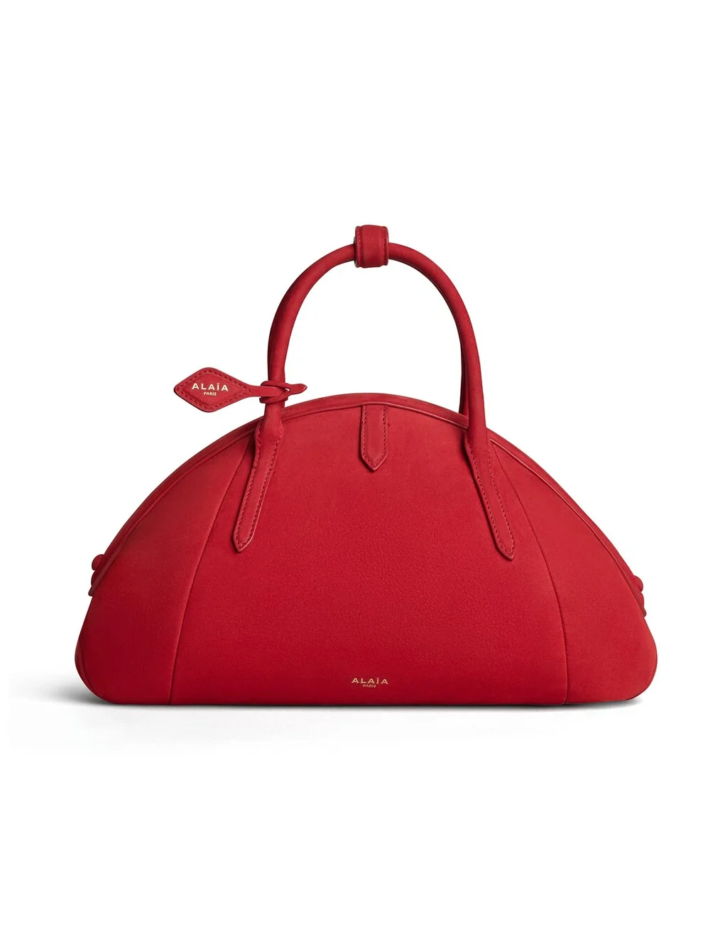 Alaïa Purse Top Handle Bag In Nubuck