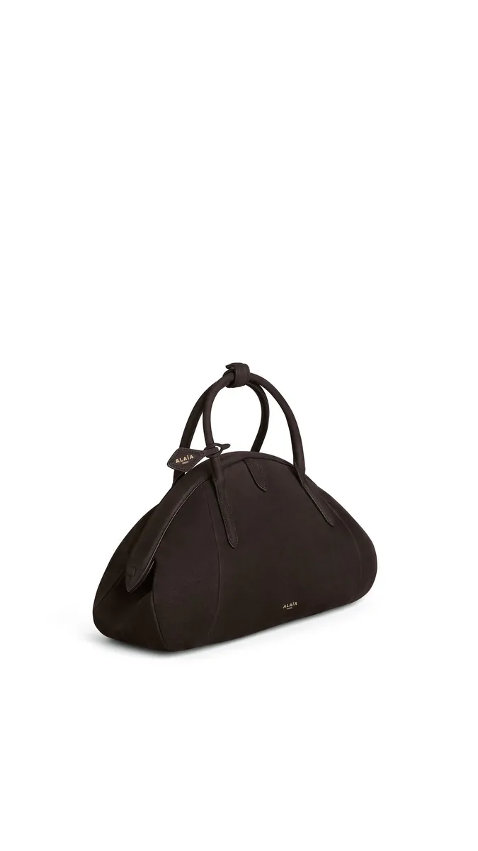 Alaïa Purse Top Handle Bag In Nubuck | Thumbnail 2 Alaïa Purse Top Handle Bag In Nubuck | Thumbnail 2