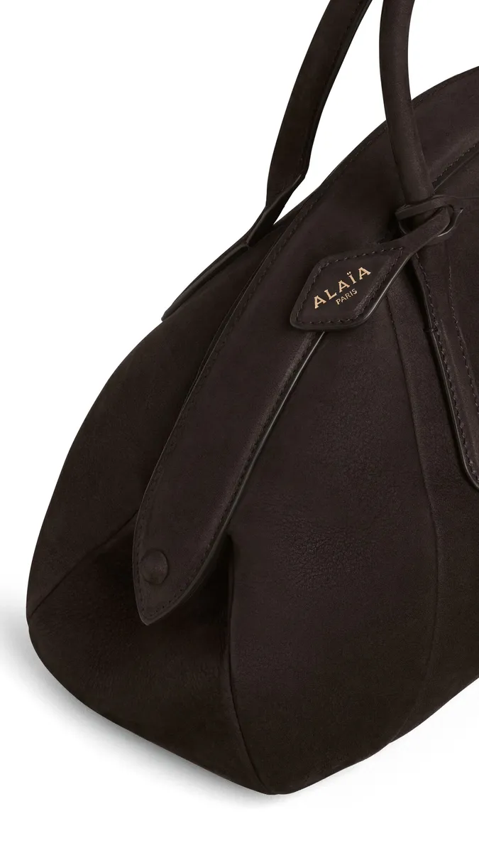 Alaïa Purse Top Handle Bag In Nubuck | Thumbnail 3 Alaïa Purse Top Handle Bag In Nubuck | Thumbnail 3