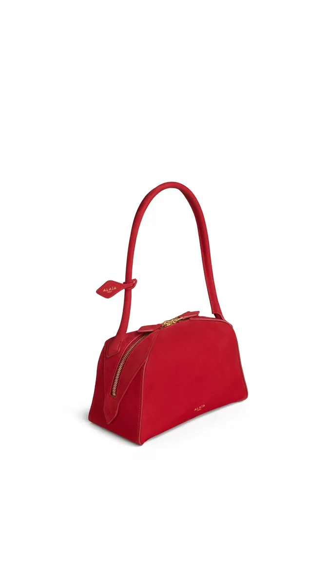 Alaïa Le Bouledogue Small Bag In Nubuck | Thumbnail 2 Alaïa Le Bouledogue Small Bag In Nubuck | Thumbnail 2