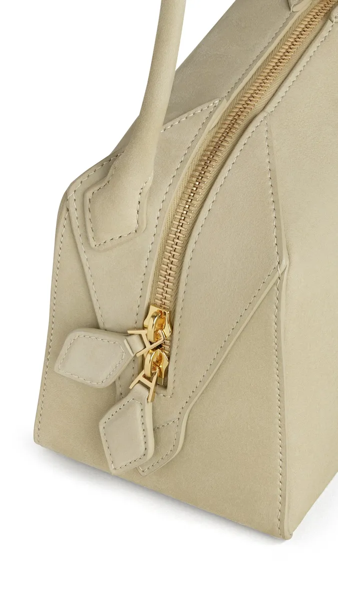 Alaïa Le Bouledogue Small Bag In Nubuck | Thumbnail 3 Alaïa Le Bouledogue Small Bag In Nubuck | Thumbnail 3