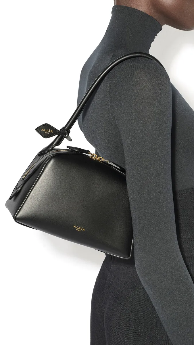 Alaïa Le Bouledogue Small Bag In Calfskin | Thumbnail 4 Alaïa Le Bouledogue Small Bag In Calfskin | Thumbnail 4