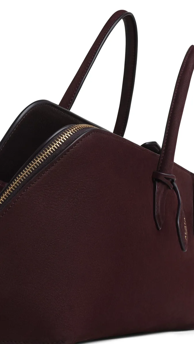 Alaïa Delta Medium Bag In Nubuck | Thumbnail 3 Alaïa Delta Medium Bag In Nubuck | Thumbnail 3