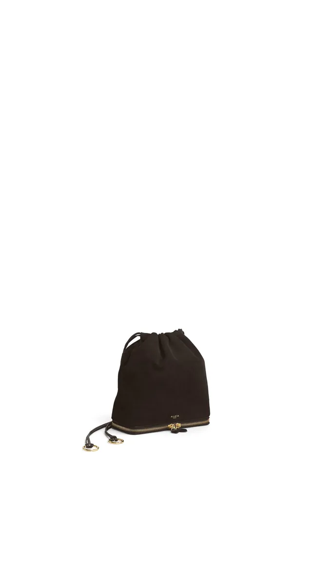 Alaïa Le Pochon Bag In Suede | Thumbnail 2 Alaïa Le Pochon Bag In Suede | Thumbnail 2