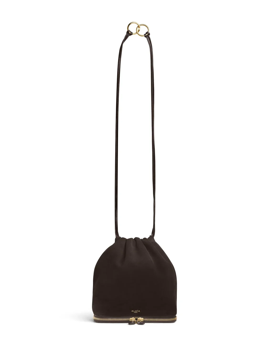Alaïa Le Pochon Bag In Suede