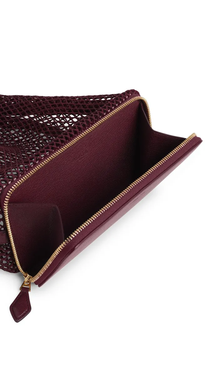 Alaïa Le Pochon Bag In Fishnet | Thumbnail 3 Alaïa Le Pochon Bag In Fishnet | Thumbnail 3