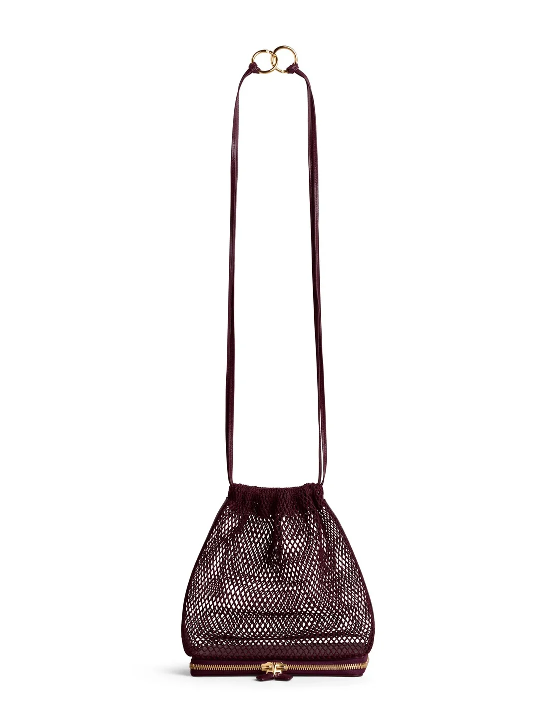 Alaïa Le Pochon Bag In Fishnet
