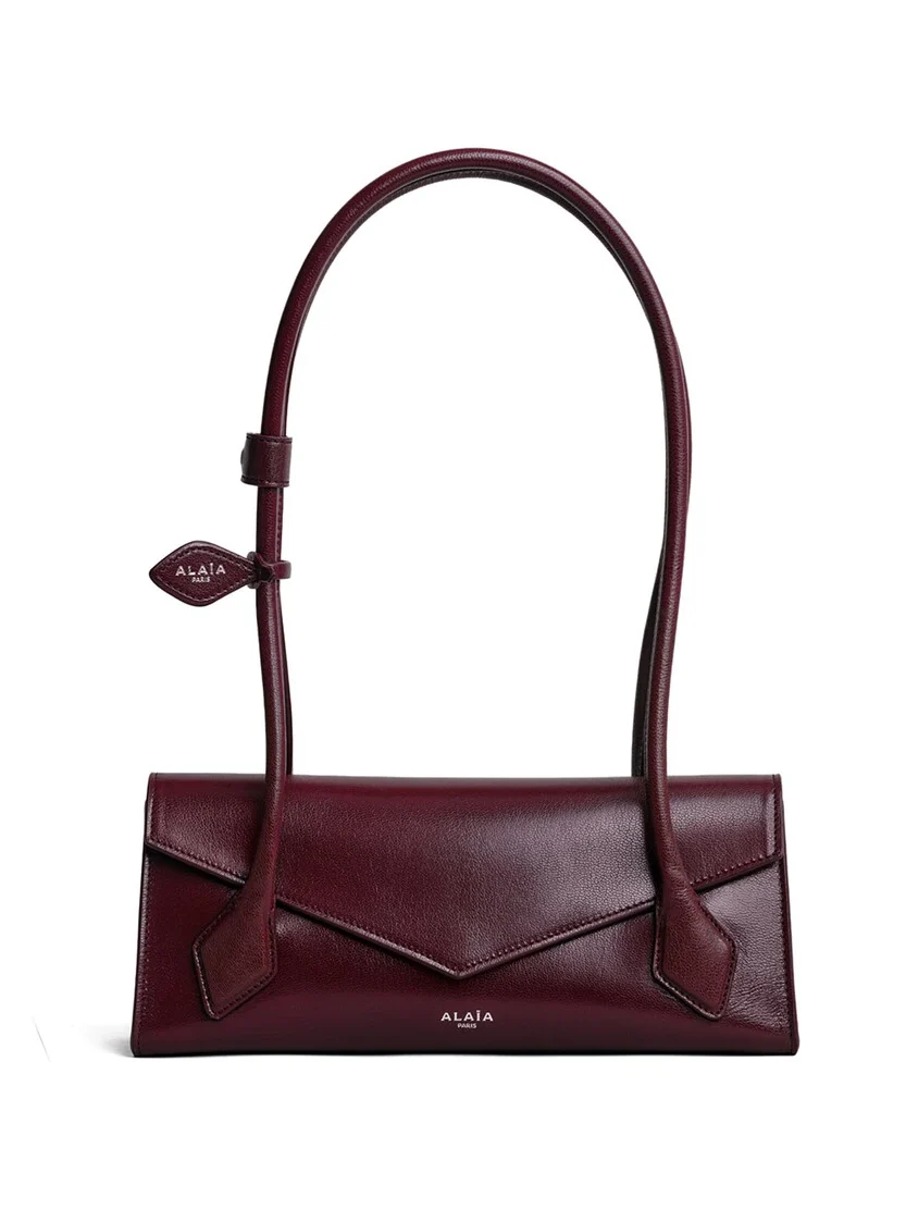 Le Teckel Flap Small Bag In Shiny Goatskin Le Teckel Flap Small Bag In Shiny Goatskin