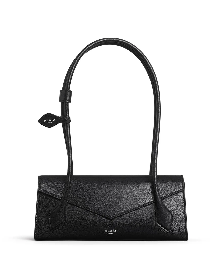 Le Teckel Flap Small Bag In Shiny Goatskin Le Teckel Flap Small Bag In Shiny Goatskin