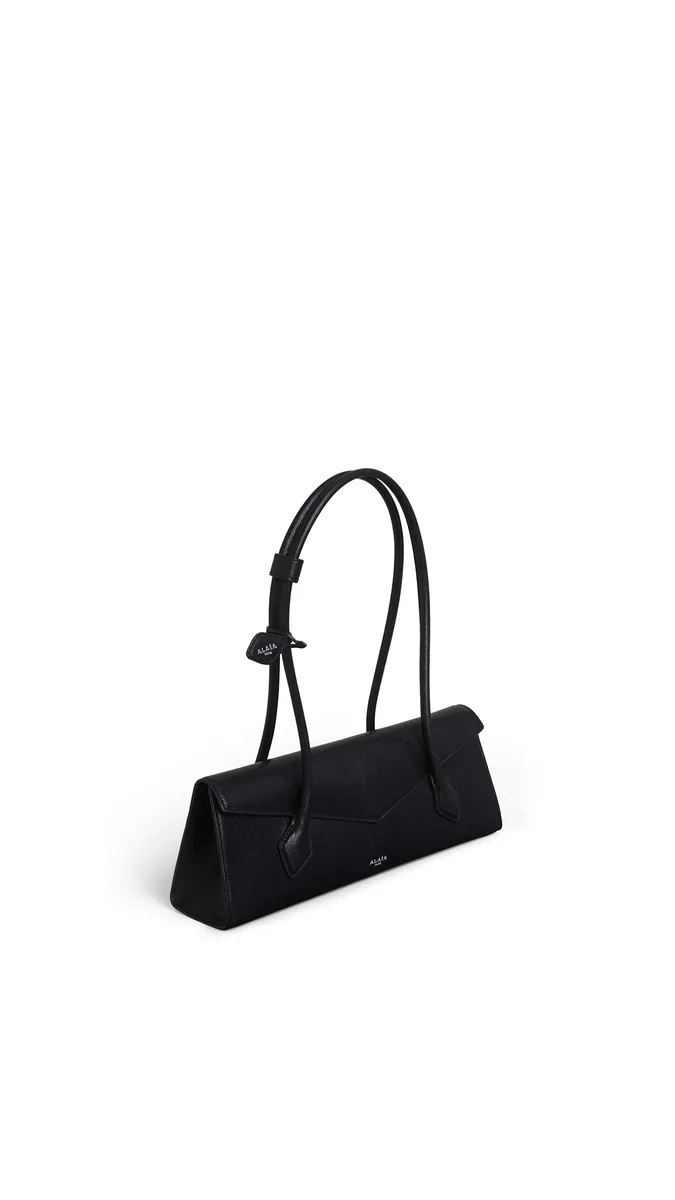 Alaïa Le Teckel Flap Medium Bag In Shiny Goatskin | Thumbnail 2 Alaïa Le Teckel Flap Medium Bag In Shiny Goatskin | Thumbnail 2