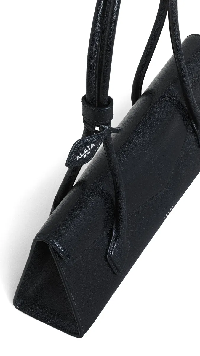 Alaïa Le Teckel Flap Medium Bag In Shiny Goatskin | Thumbnail 3 Alaïa Le Teckel Flap Medium Bag In Shiny Goatskin | Thumbnail 3