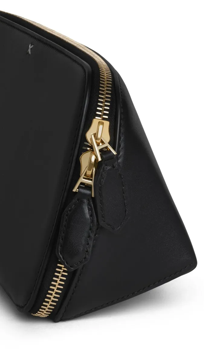 Alaïa Delta Clutch In Box Calfskin | Thumbnail 3 Alaïa Delta Clutch In Box Calfskin | Thumbnail 3