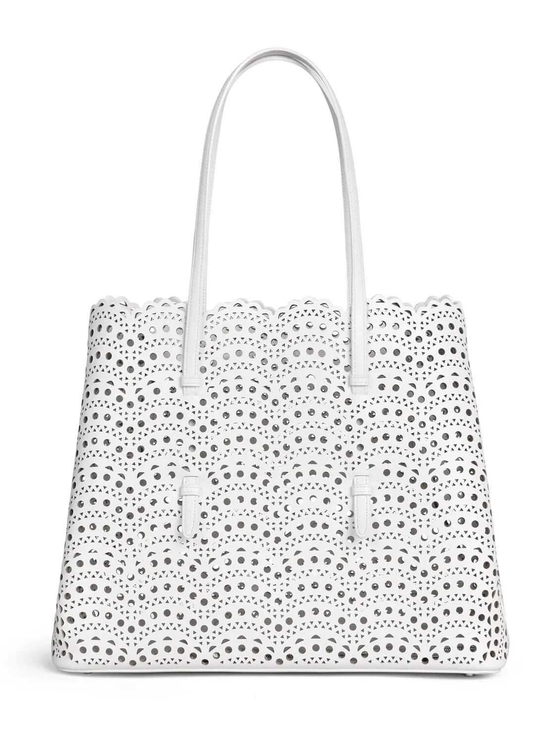 Alaïa Mina 37 Bag In Perforated Vienne Calfskin