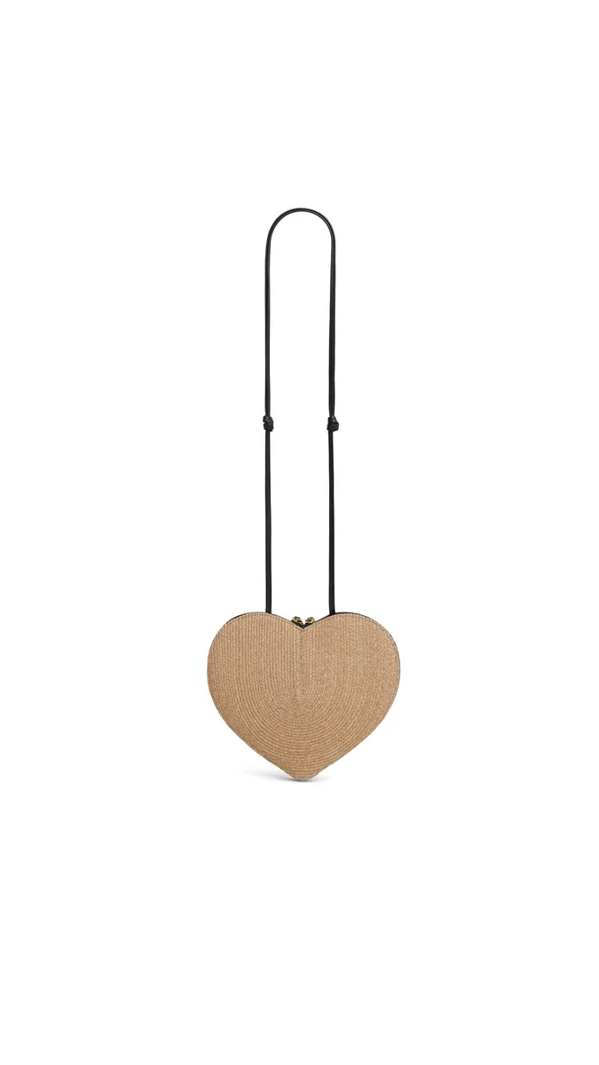 Alaïa Le Coeur Bag In Paper Straw | Thumbnail 2 Alaïa Le Coeur Bag In Paper Straw | Thumbnail 2