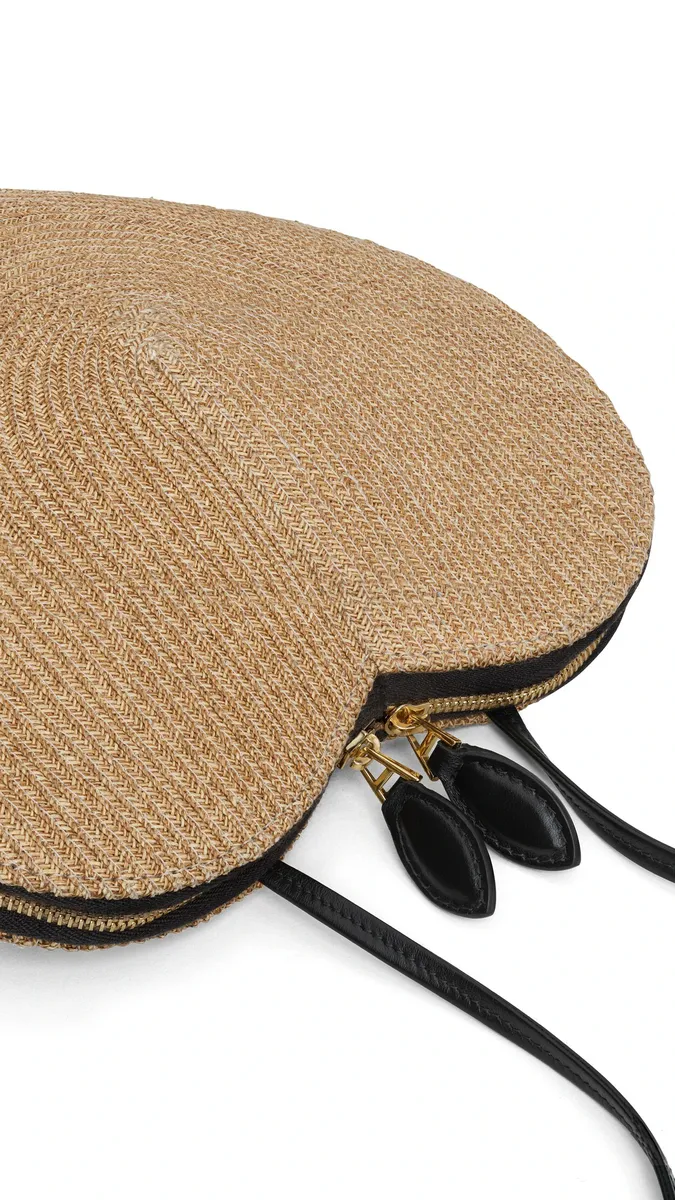 Alaïa Le Coeur Bag In Paper Straw | Thumbnail 3 Alaïa Le Coeur Bag In Paper Straw | Thumbnail 3