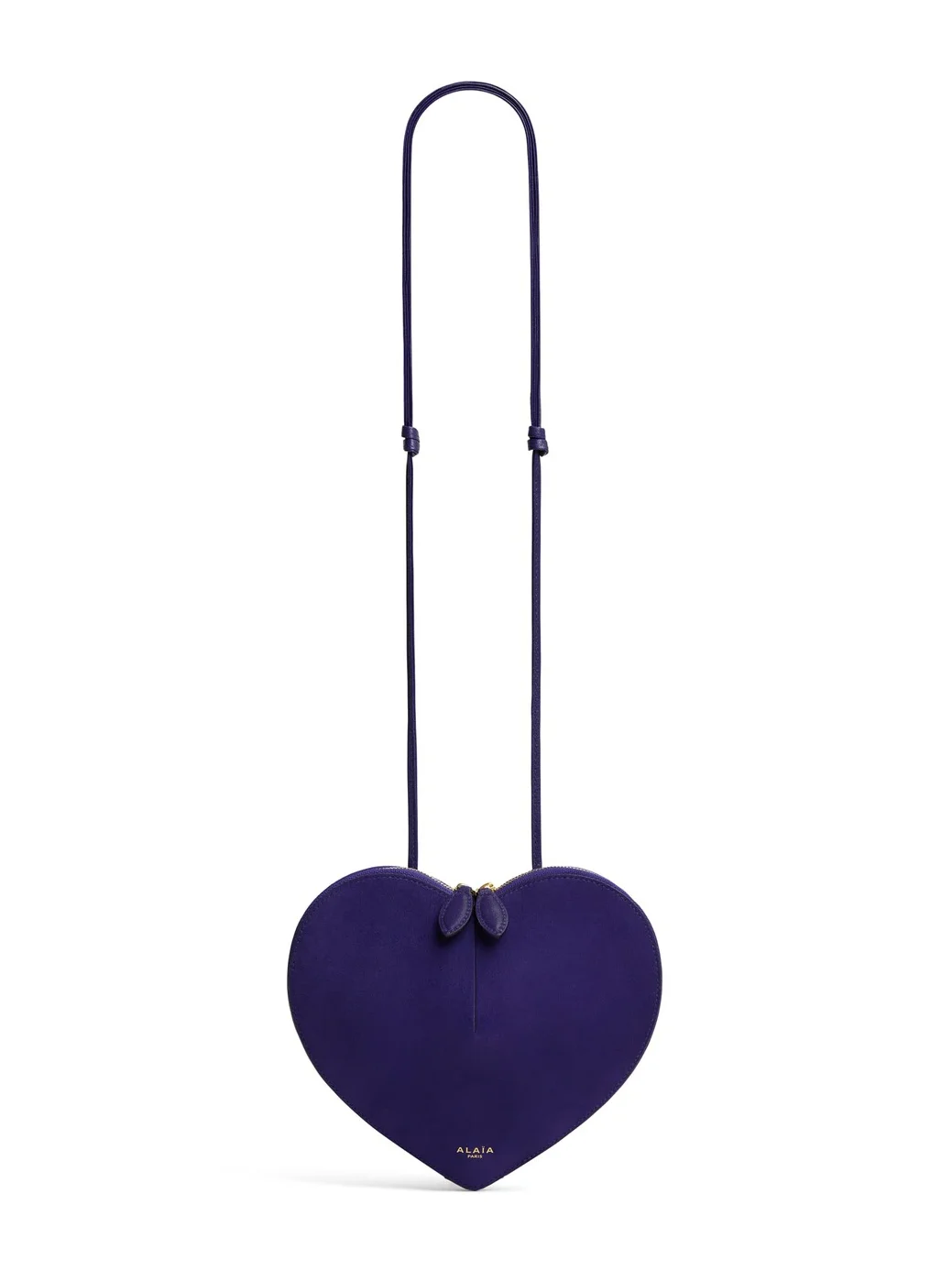 Alaïa Le Coeur Bi-material Bag In Leather