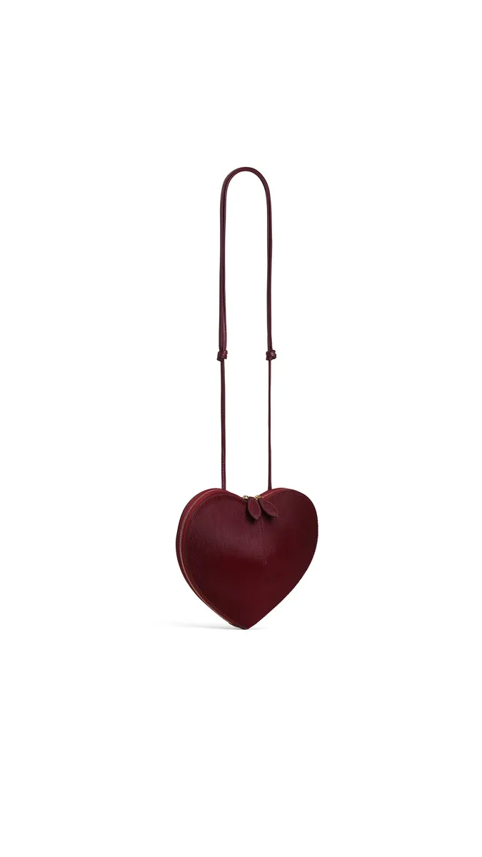 Alaïa Le Coeur Bi-material In Haircalf | Thumbnail 2 Alaïa Le Coeur Bi-material In Haircalf | Thumbnail 2