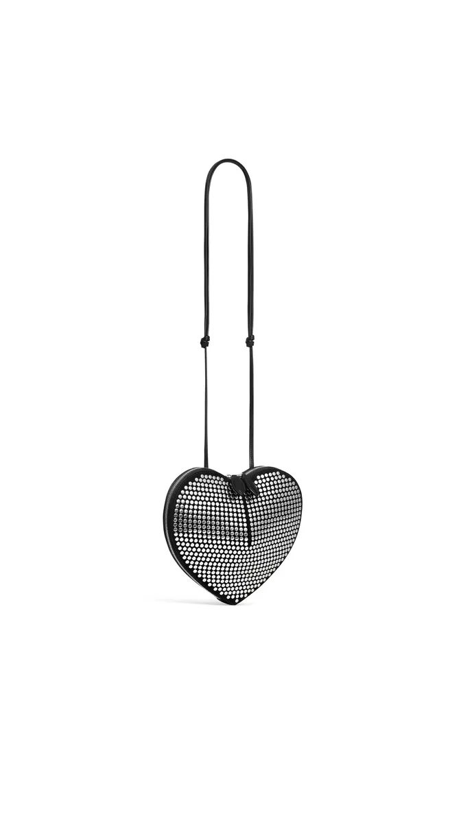 Alaïa Le Coeur Bag In Suede With Studs | Thumbnail 2 Alaïa Le Coeur Bag In Suede With Studs | Thumbnail 2