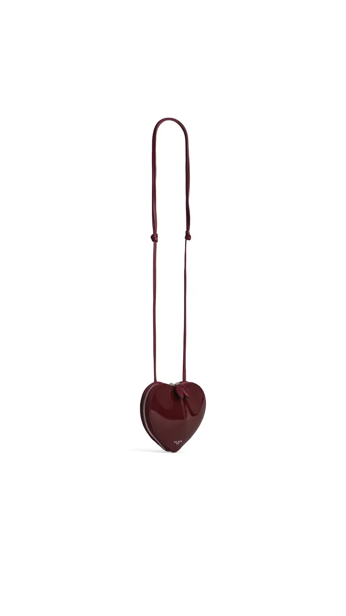 Alaïa Le Coeur Small Bag In Patent Leather | Thumbnail 2
