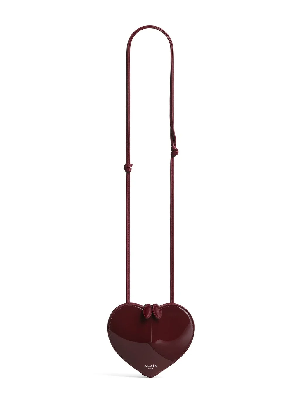 Alaïa Le Coeur Small Bag In Patent Leather
