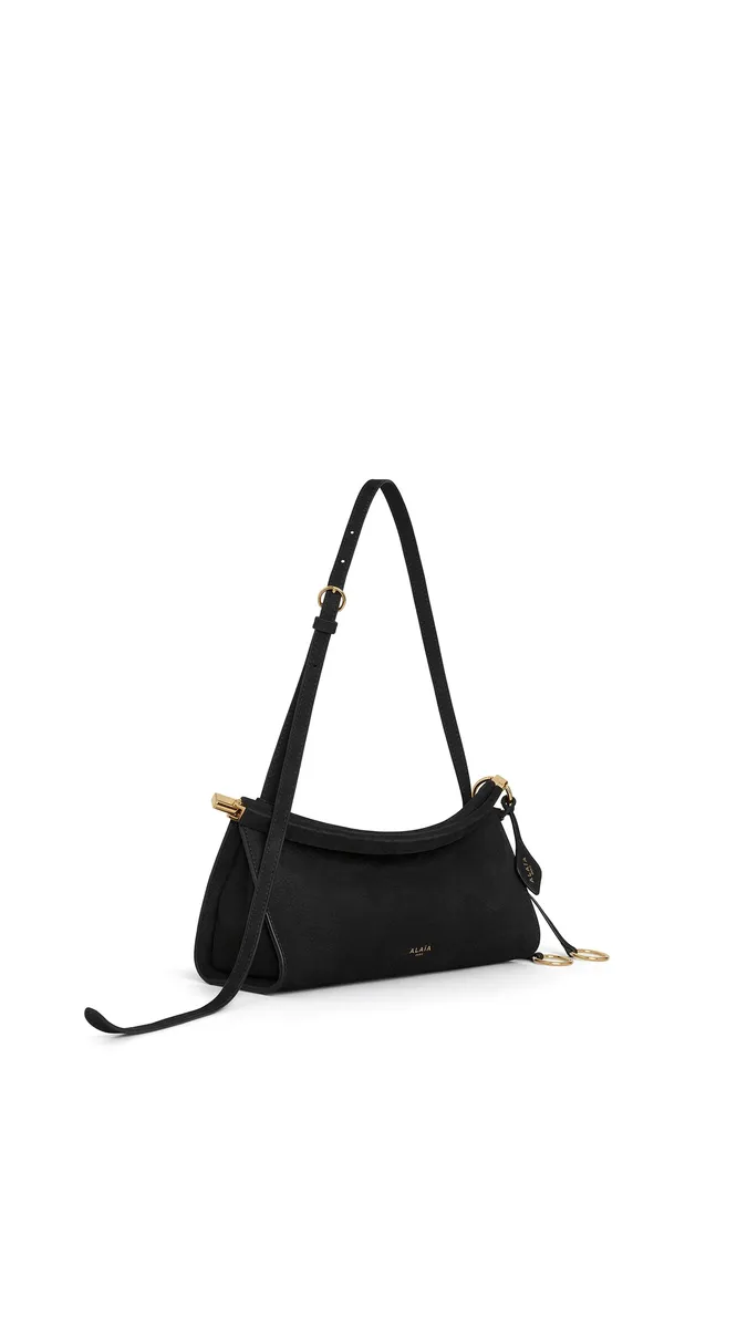 Alaïa Le Click East West Small Bag In Nubuck | Thumbnail 2 Alaïa Le Click East West Small Bag In Nubuck | Thumbnail 2