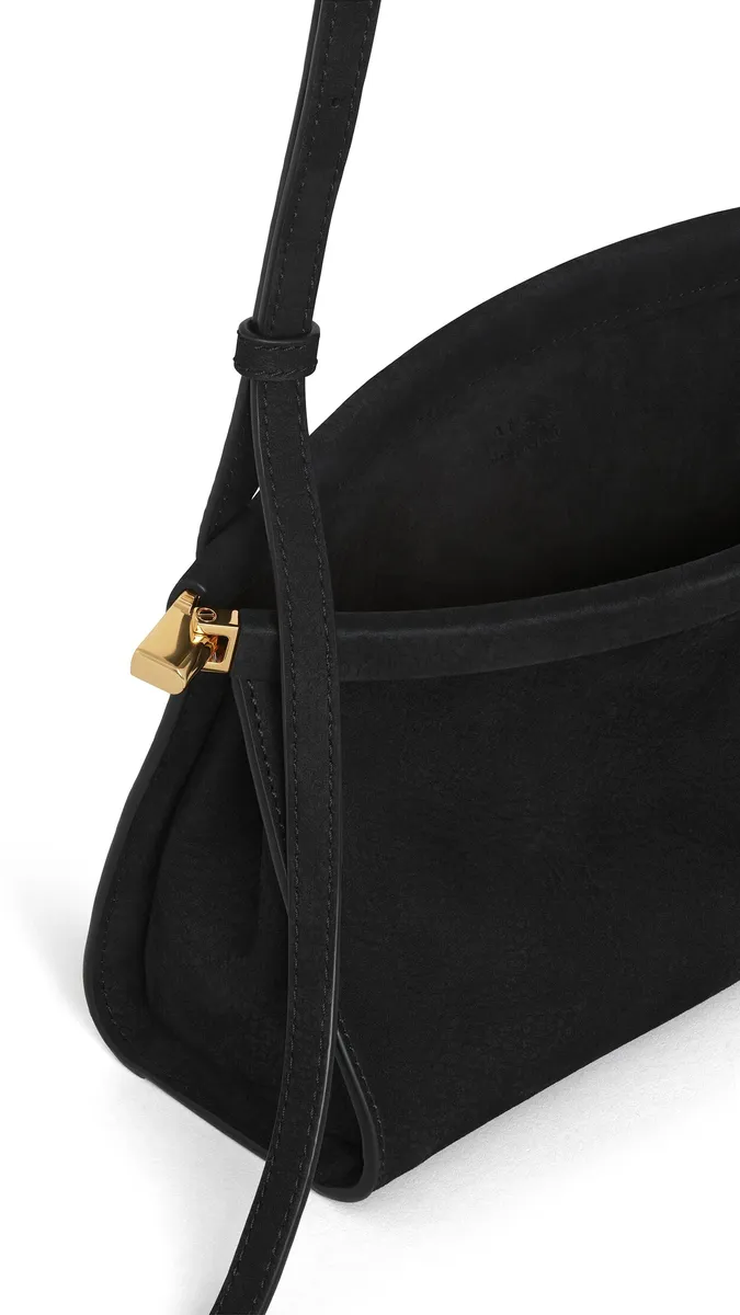 Alaïa Le Click East West Small Bag In Nubuck | Thumbnail 3 Alaïa Le Click East West Small Bag In Nubuck | Thumbnail 3