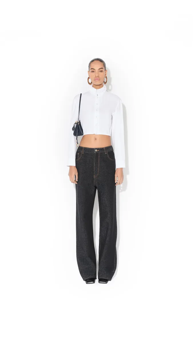 Alaïa Le Click East West Small Bag In Suede | Thumbnail 4