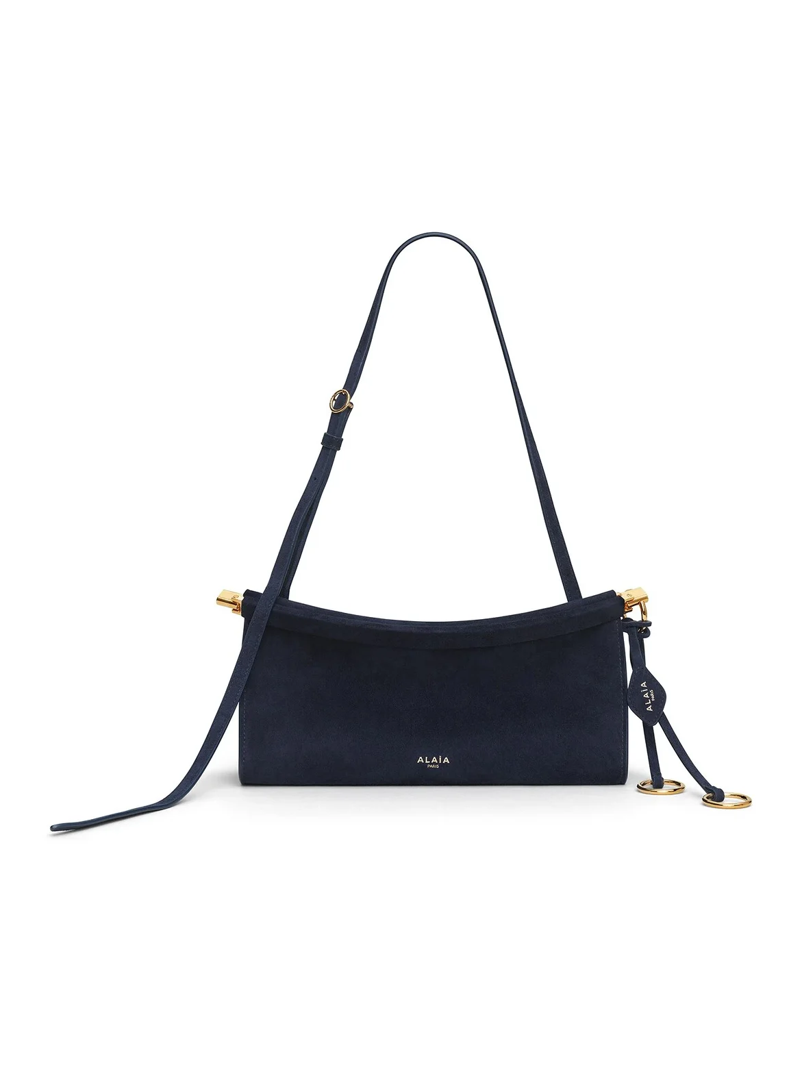 Le Click East West Small Bag In Suede Le Click East West Small Bag In Suede