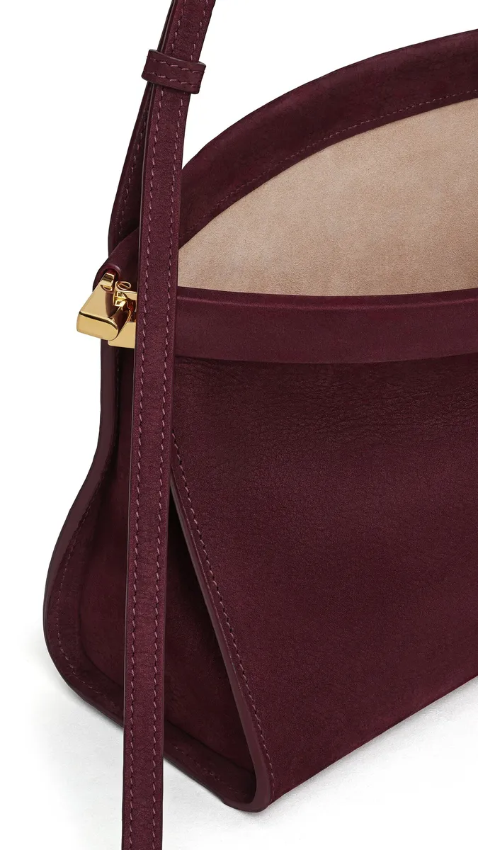 Alaïa Le Click East West Medium Bag In Nubuck | Thumbnail 3 Alaïa Le Click East West Medium Bag In Nubuck | Thumbnail 3