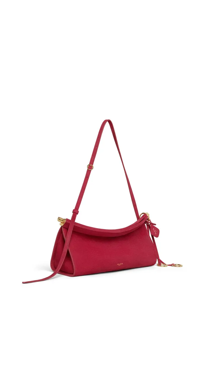 Alaïa Le Click East West Medium Bag In Nubuck | Thumbnail 2