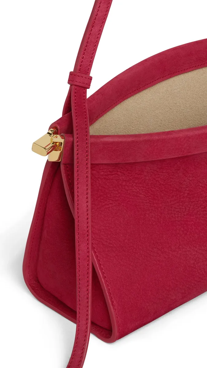 Alaïa Le Click East West Medium Bag In Nubuck | Thumbnail 3