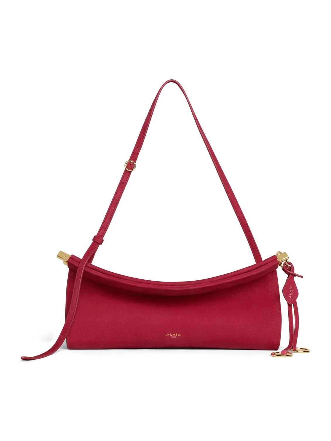 Le Click East West Medium Bag In Nubuck