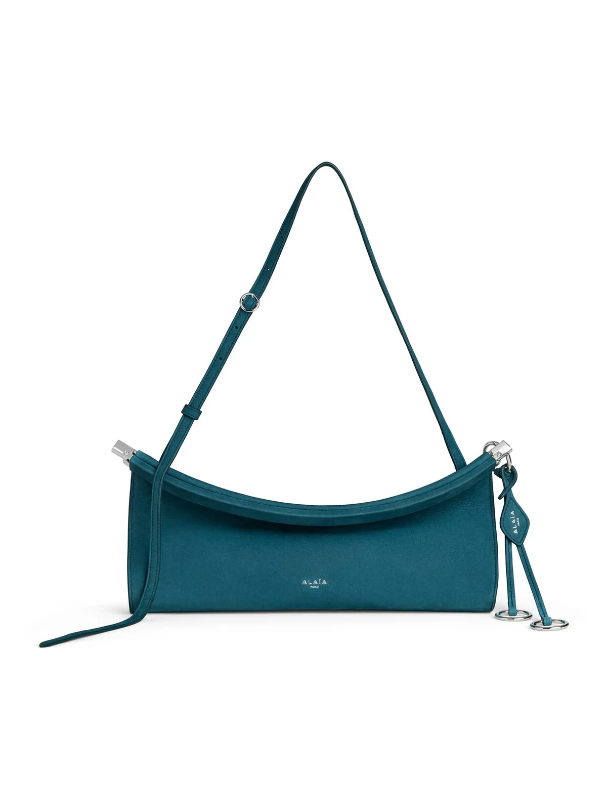 Le Click East West Medium Bag In Nubuck