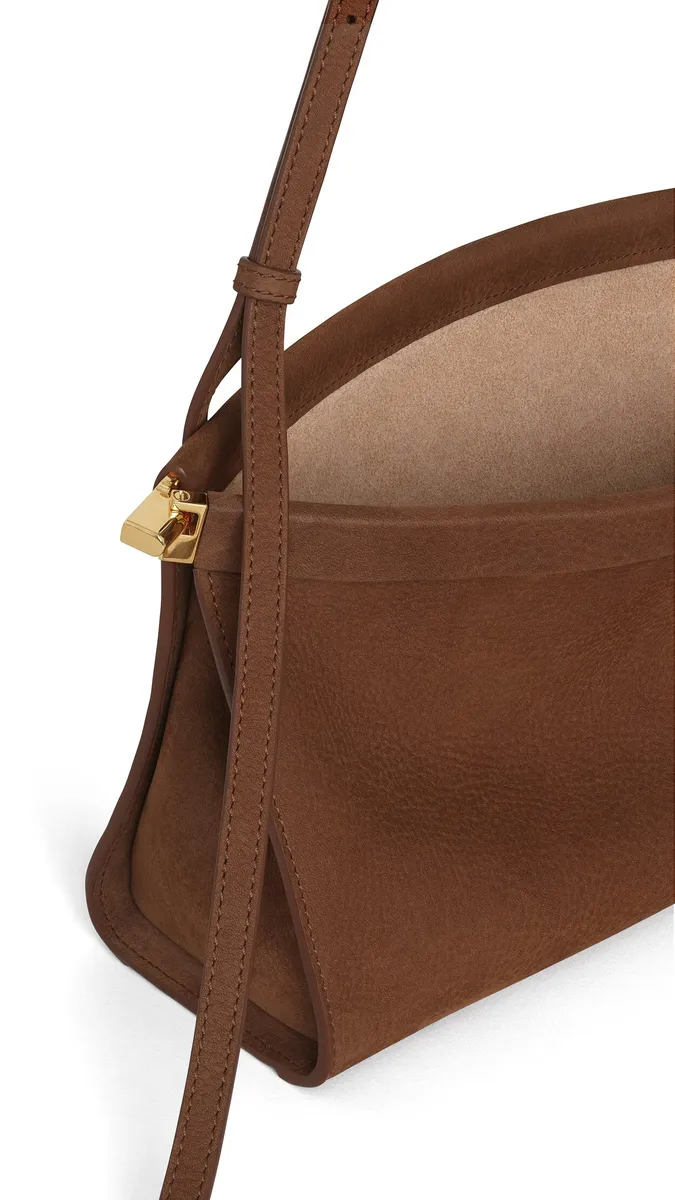 Alaïa Le Click East West Medium Bag In Nubuck | Thumbnail 3 Alaïa Le Click East West Medium Bag In Nubuck | Thumbnail 3
