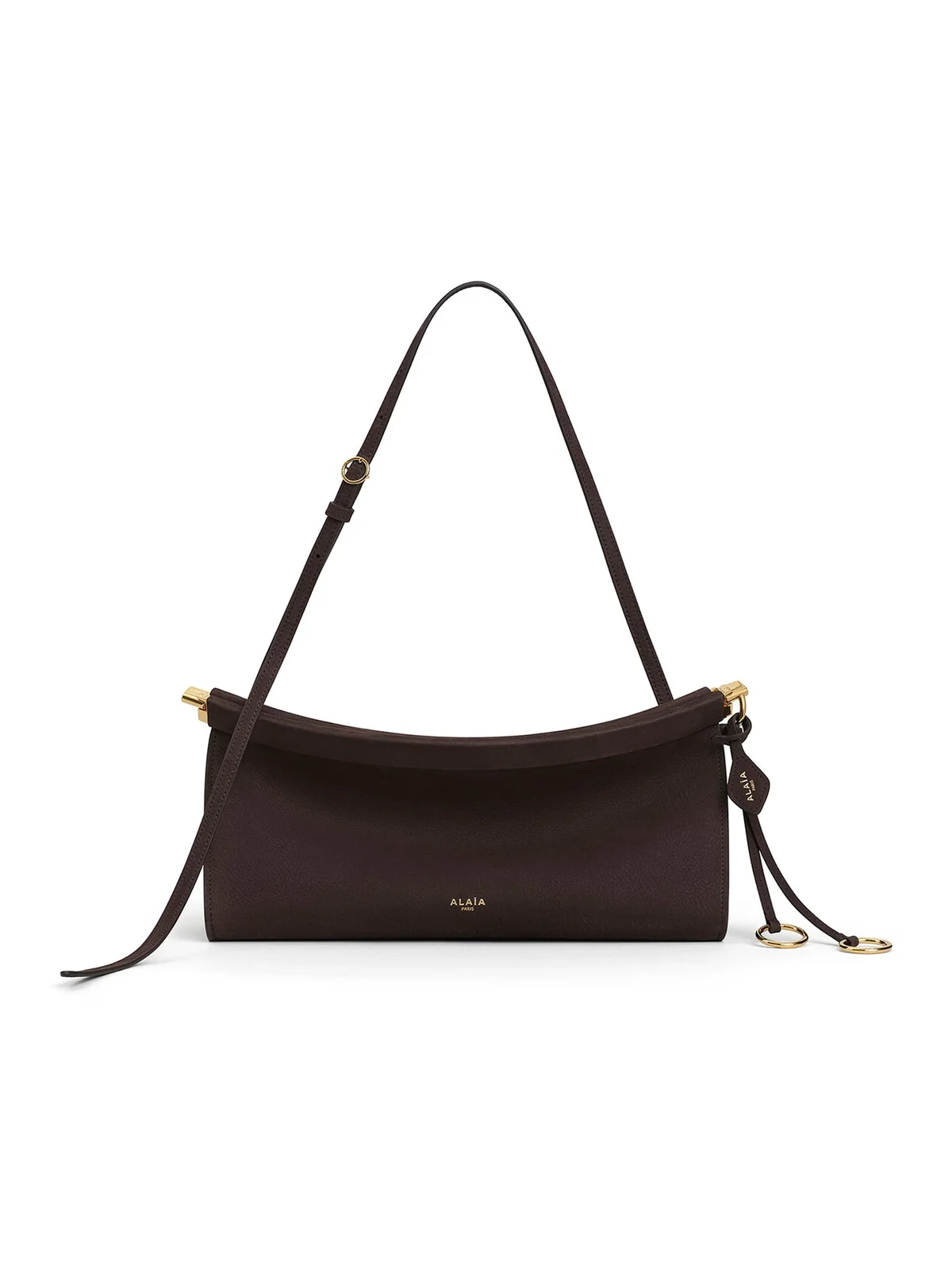 Le Click East West Medium Bag In Nubuck Le Click East West Medium Bag In Nubuck