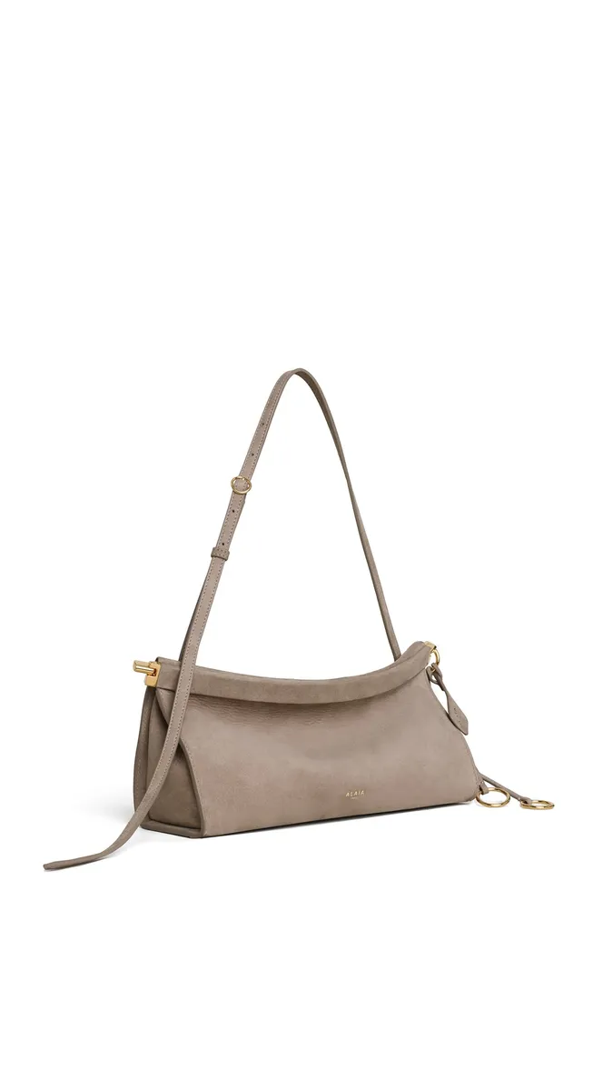 Alaïa Le Click East West Medium Bag In Nubuck | Thumbnail 2