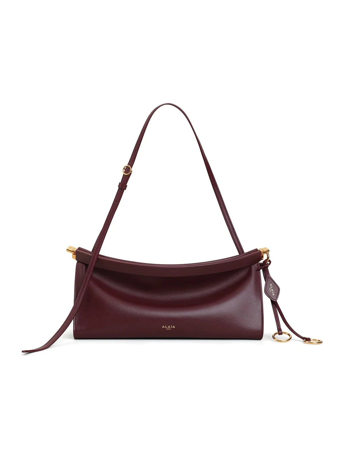 Le Click East West Medium Bag In Calfskin Le Click East West Medium Bag In Calfskin