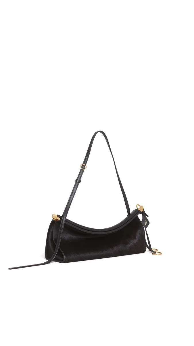 Alaïa Le Click East West Medium Bag In Haircalf | Thumbnail 2 Alaïa Le Click East West Medium Bag In Haircalf | Thumbnail 2