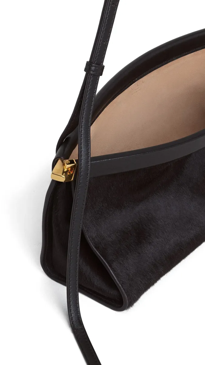 Alaïa Le Click East West Medium Bag In Haircalf | Thumbnail 3 Alaïa Le Click East West Medium Bag In Haircalf | Thumbnail 3
