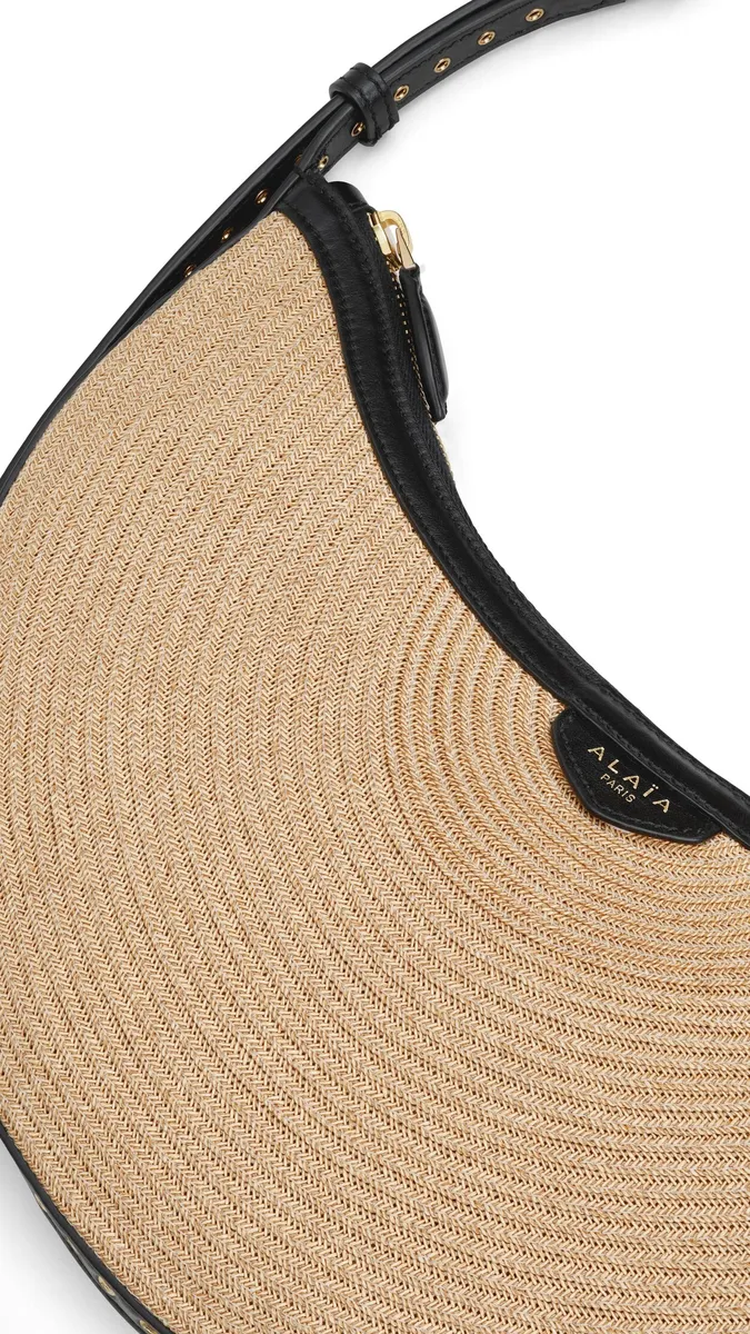 Alaïa One Piece Demi Lune Bag In Paper Straw | Thumbnail 2