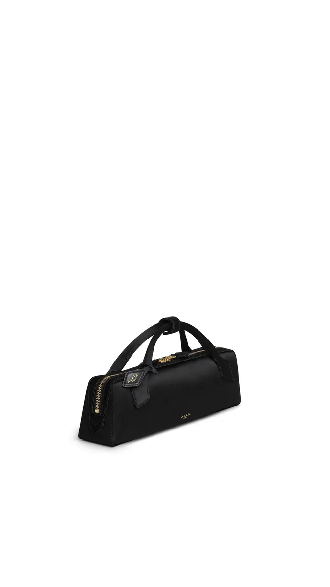 Alaïa Le Teckel Clutch In Satin | Thumbnail 2 Alaïa Le Teckel Clutch In Satin | Thumbnail 2