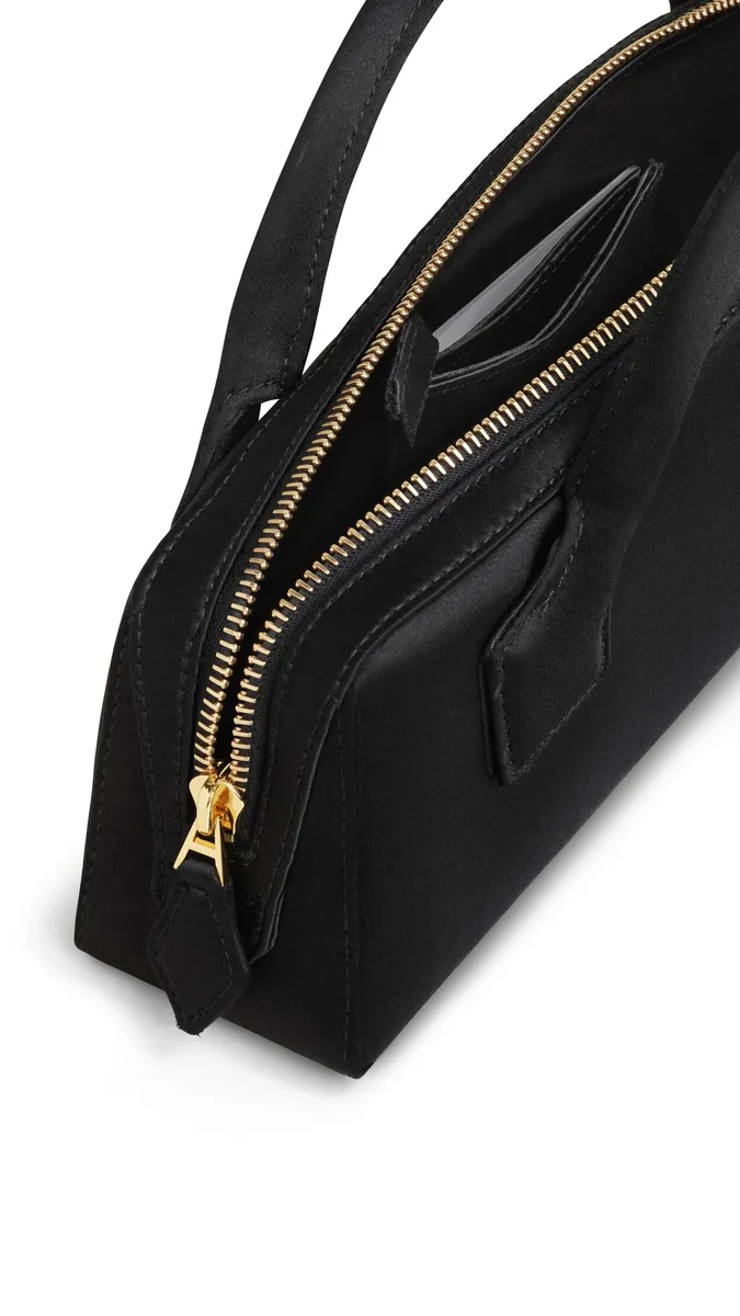 Alaïa Le Teckel Clutch In Satin | Thumbnail 3 Alaïa Le Teckel Clutch In Satin | Thumbnail 3