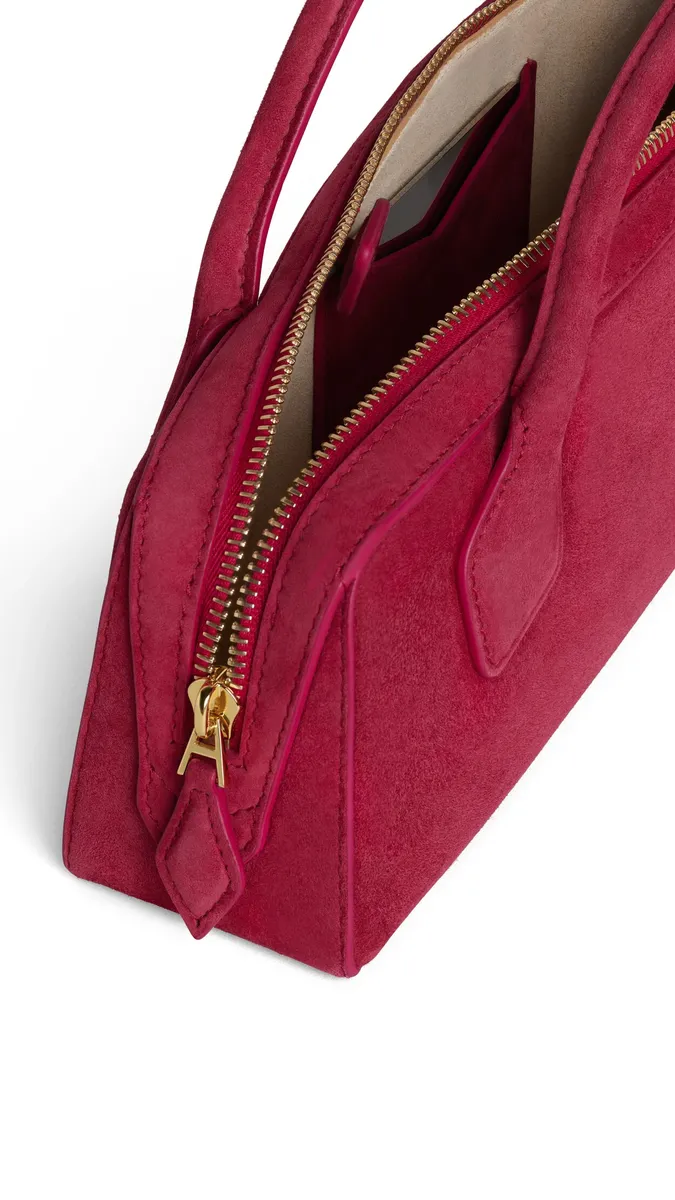 Alaïa Le Teckel Clutch In Suede | Thumbnail 3 Alaïa Le Teckel Clutch In Suede | Thumbnail 3
