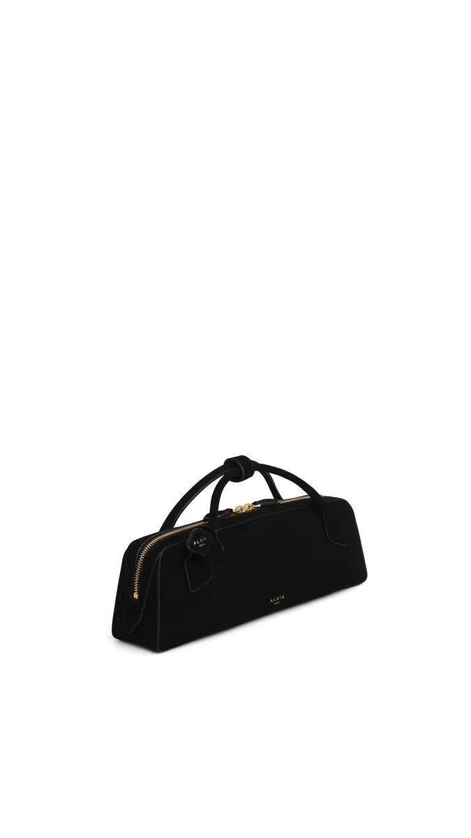 Alaïa Le Teckel Clutch In Suede | Thumbnail 2 Alaïa Le Teckel Clutch In Suede | Thumbnail 2