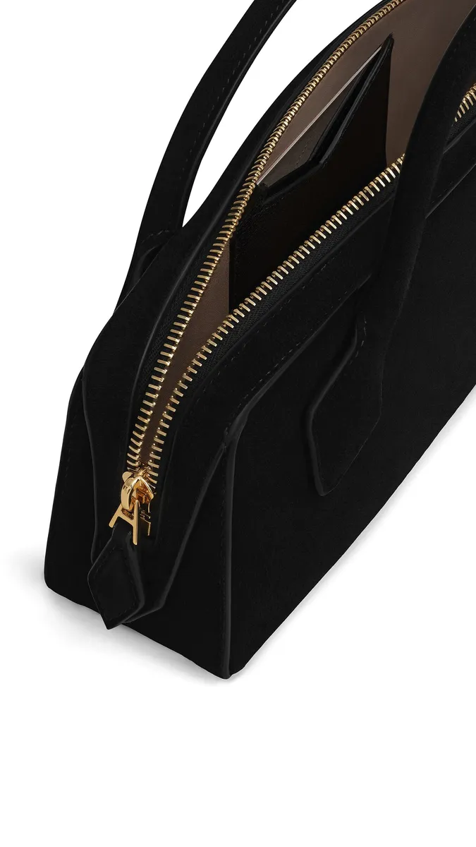 Alaïa Le Teckel Clutch In Suede | Thumbnail 3 Alaïa Le Teckel Clutch In Suede | Thumbnail 3