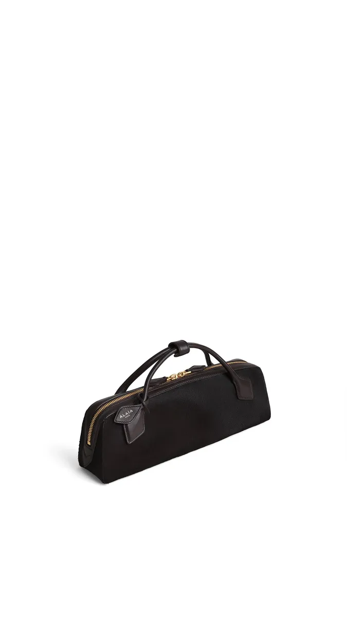 Alaïa Le Teckel Clutch In Haircalf | Thumbnail 2