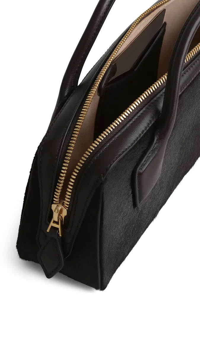 Alaïa Le Teckel Clutch In Haircalf | Thumbnail 3