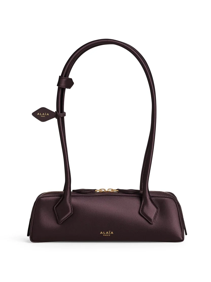 Alaïa Le Teckel Small Bag In Satin