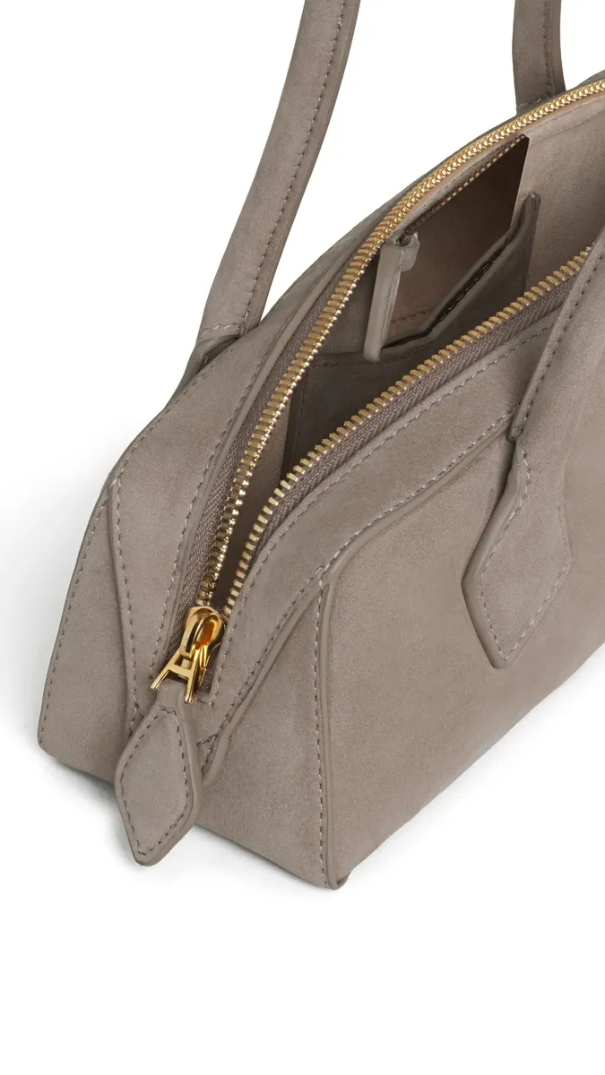 Alaïa Le Teckel Small Bag In Nubuck | Thumbnail 3